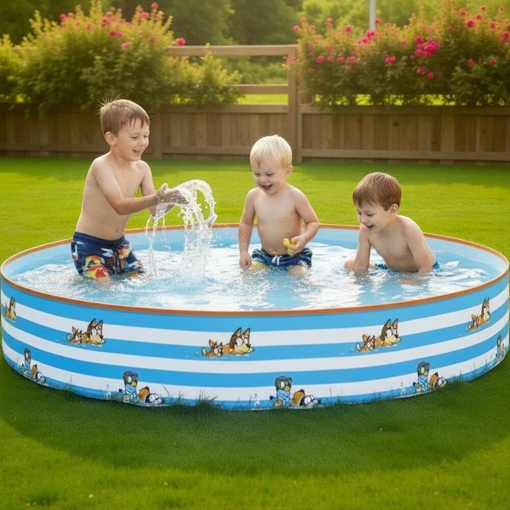 Bluey Kids Fill N Fun Outdoor Pool Bestway Age 2+ Backyard Summer Water Play Toy